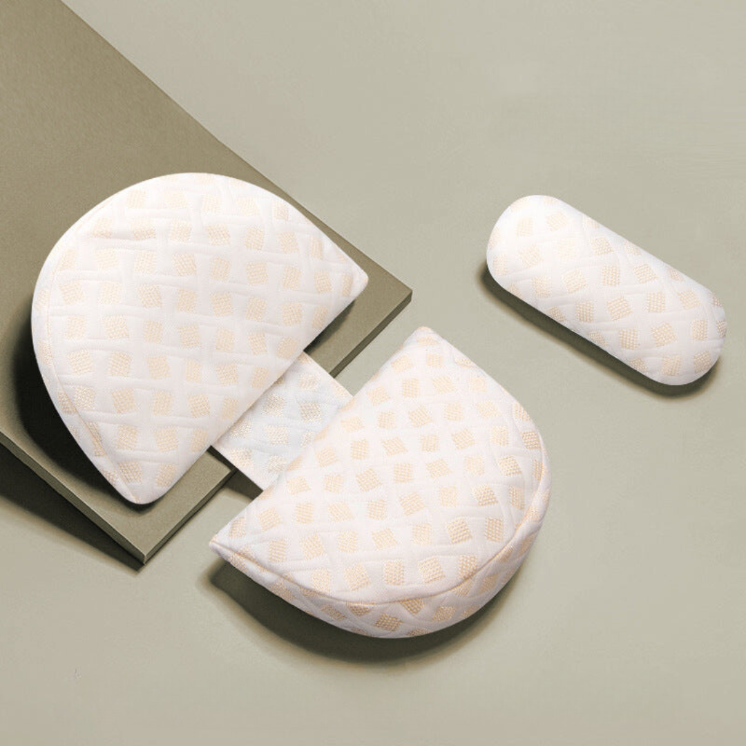 BellyNest Pregnancy Support Pillow for Side Sleeping and Full Body Comfort