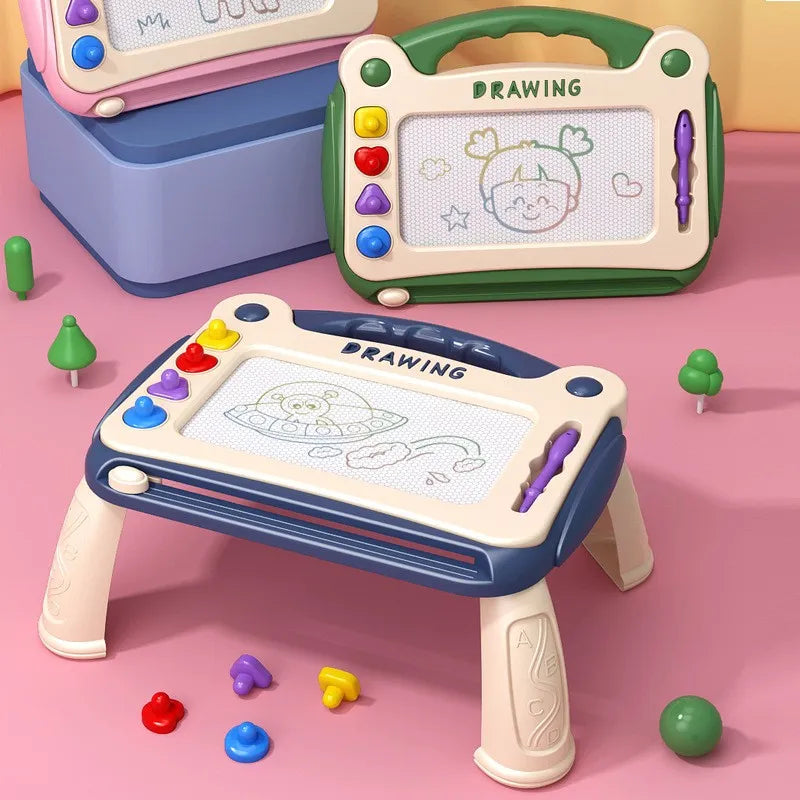 DoodleJoy Kids Magnetic Drawing Board – Mess-Free Creative Sketch Tablet for Toddlers
