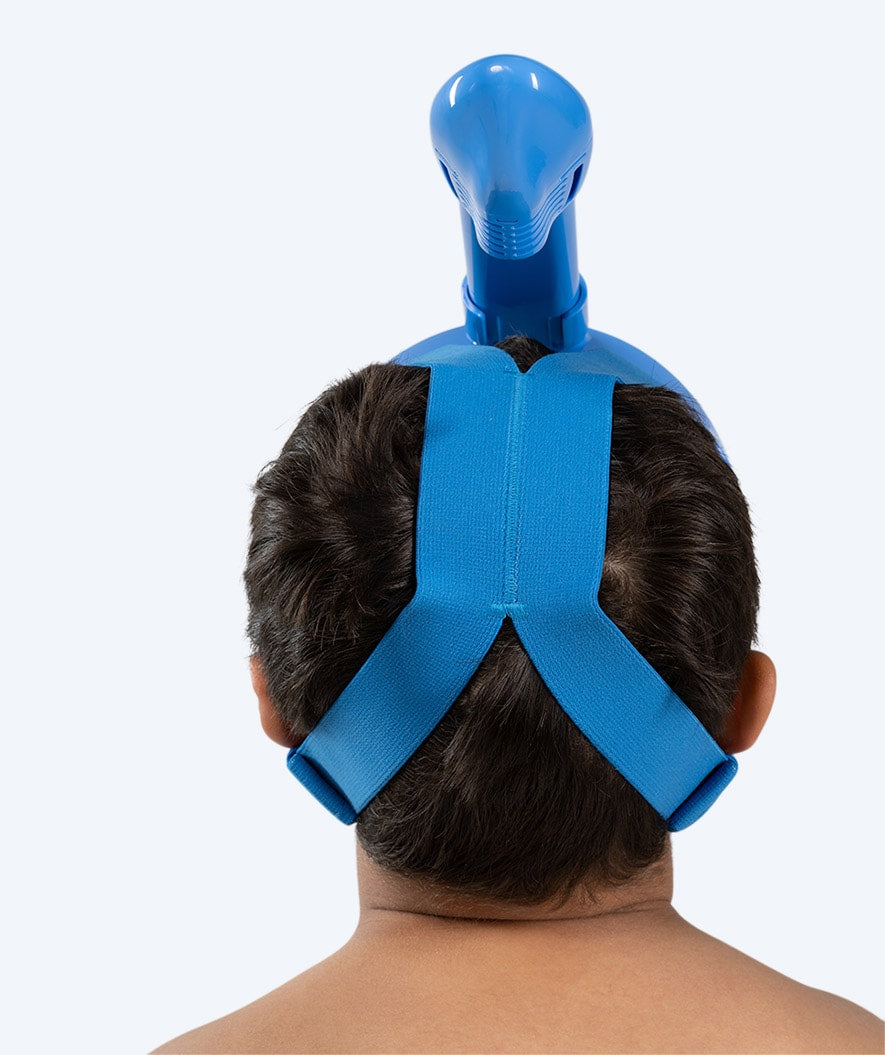 AquaView Kids Snorkel Mask with 180° Panoramic View, Dry Top Leak-Proof Design