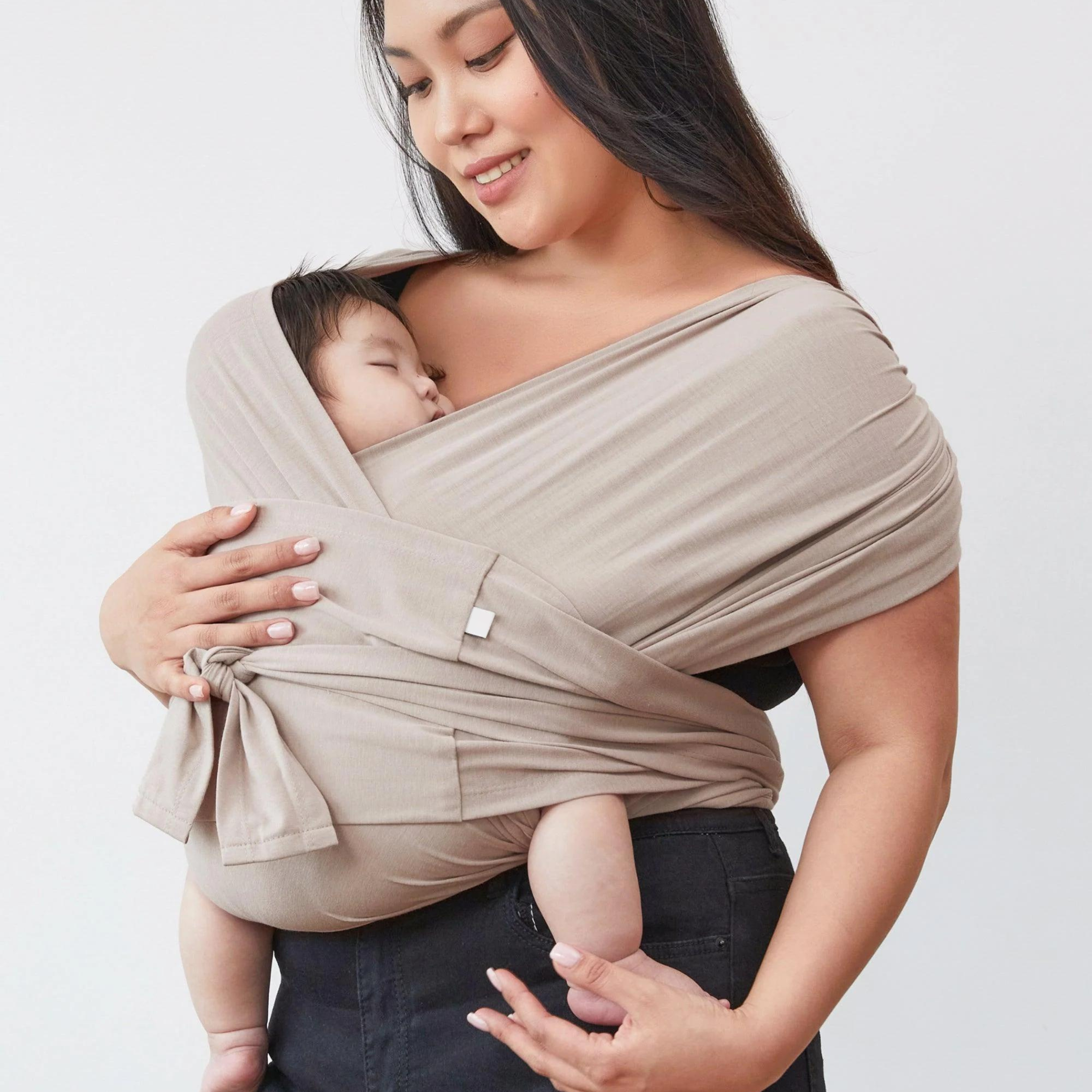 AirNest Ergonomic Baby Sling, Breathable Comfortable Newborn Carrier 0+ Months
