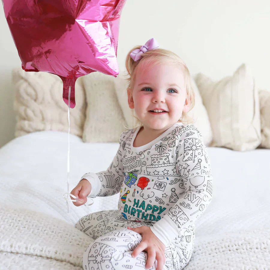 DreamDoodle Colorable Pajamas for Kids – Washable Creative Sleepwear Set