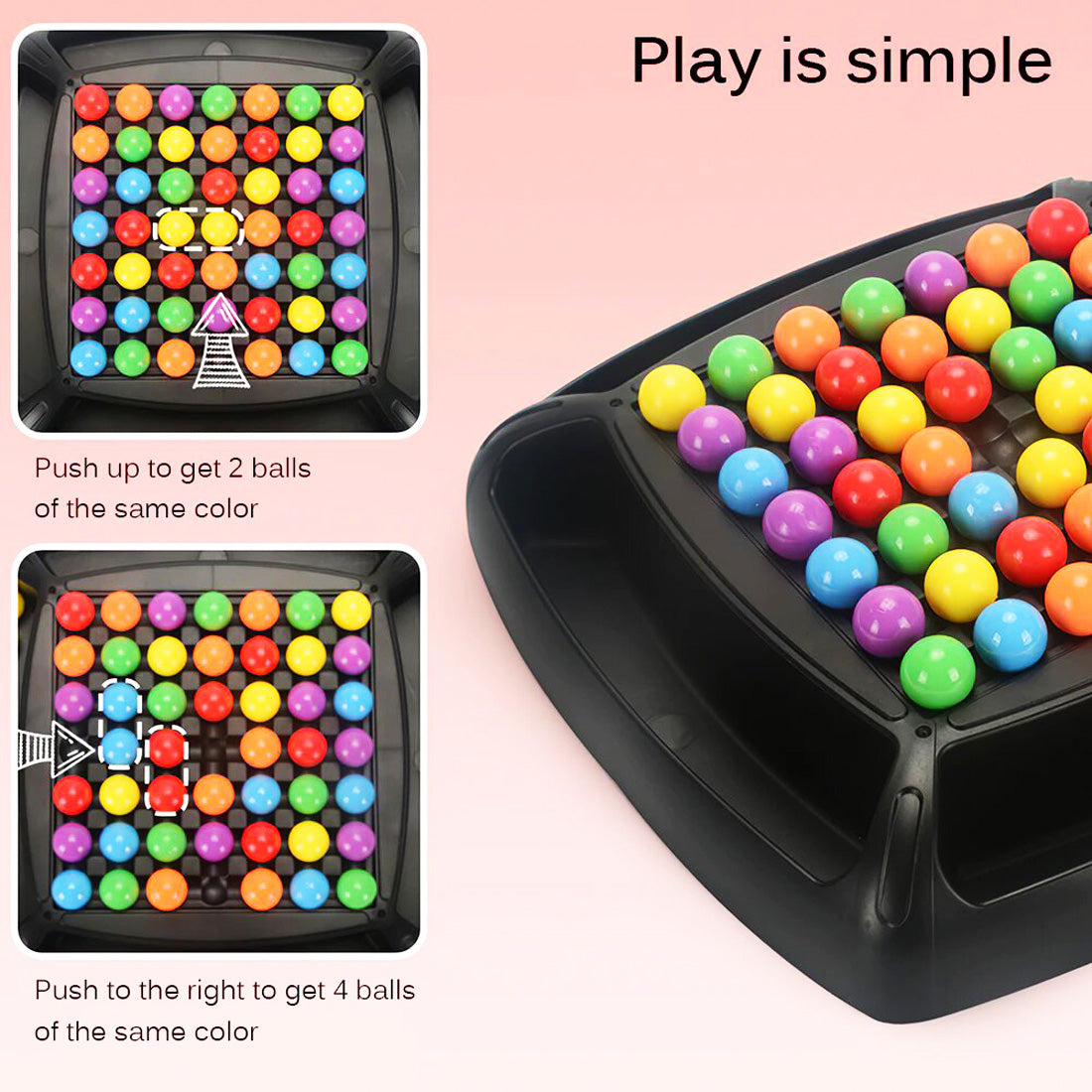 ColorLogic Pro Kids Color Matching Puzzle Board Game for Thinking and Skill Development