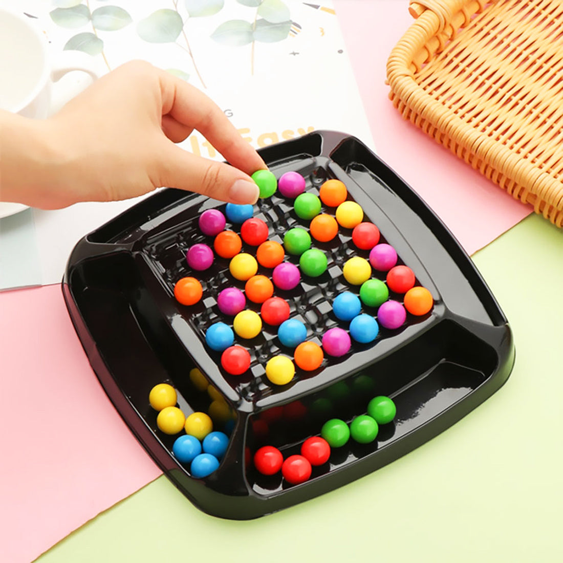 ColorLogic Pro Kids Color Matching Puzzle Board Game for Thinking and Skill Development