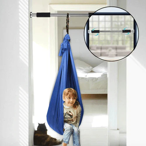 DoorFit Adjustable Doorway Swing Hanger Bar for Kids Sensory Swings