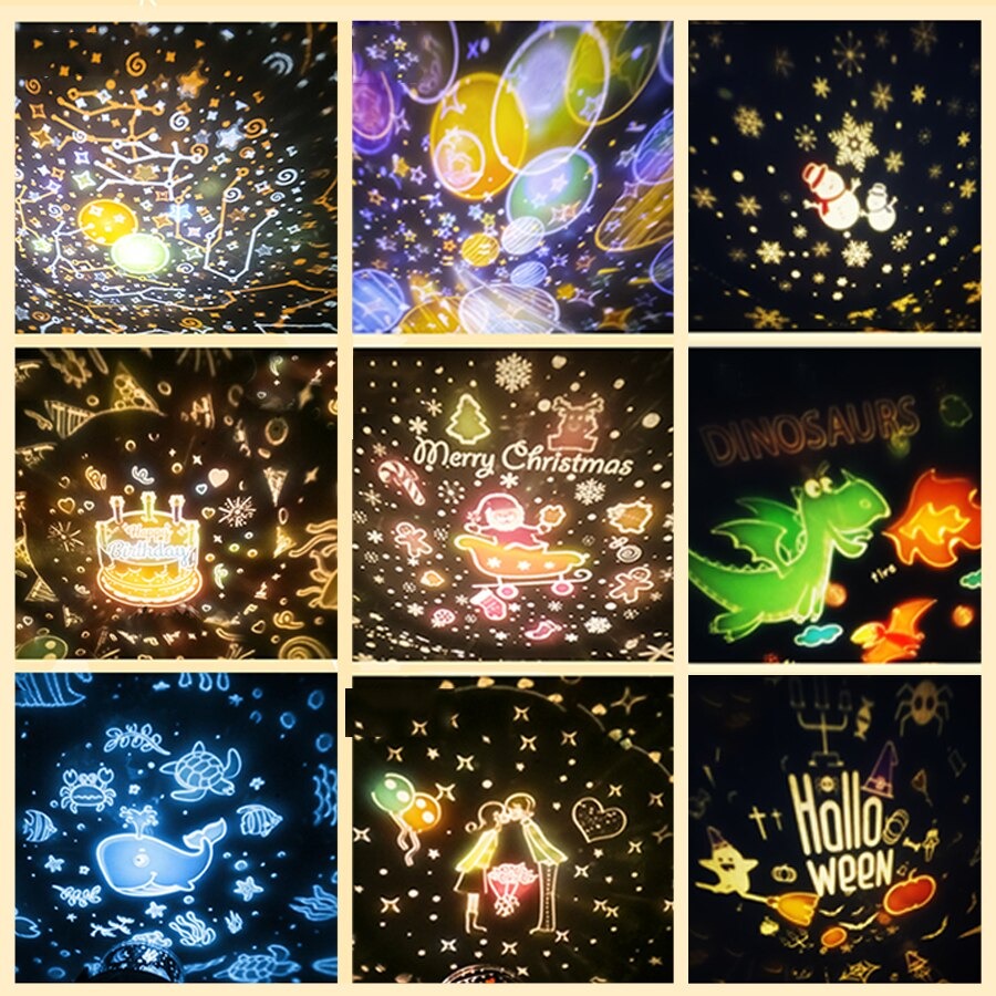 DreamOrbit Kids Galaxy Projection Night Light for Calming Sleep and Bedtime Comfort