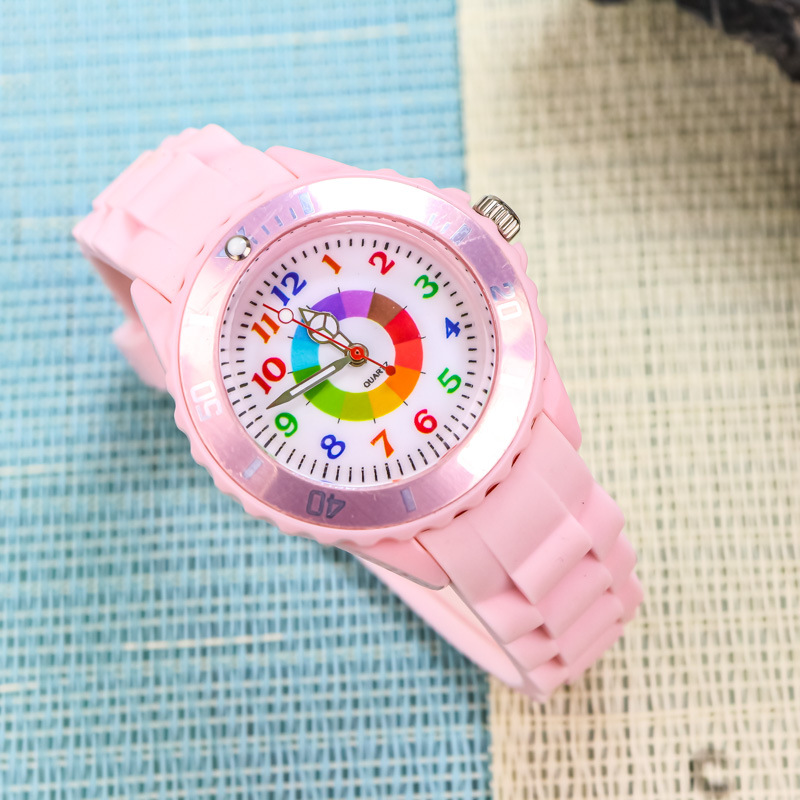 TimeSmart Kids Learning Watch – Color-Coded Educational Analog Watch for Children