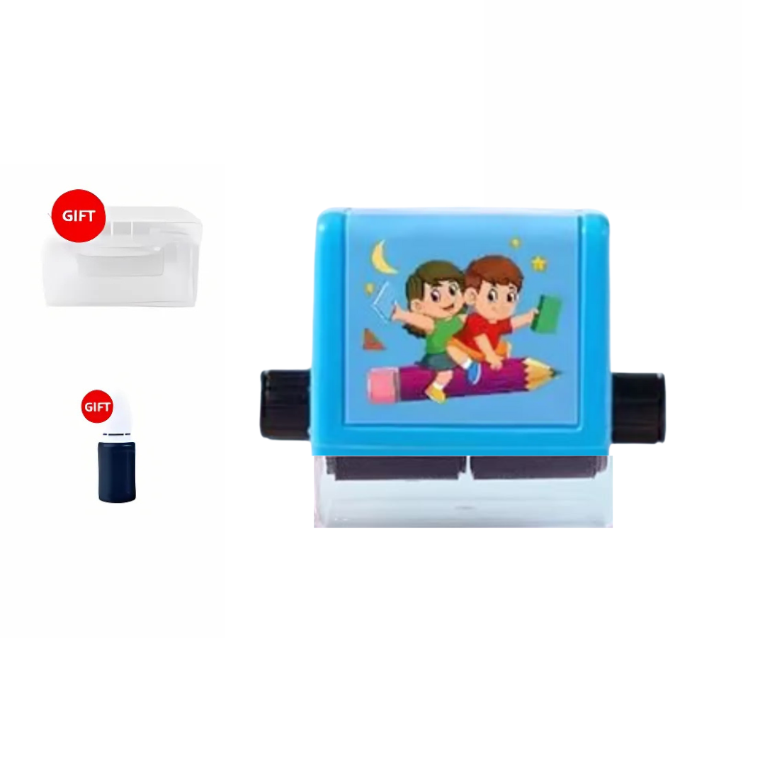 MathStamp Kids Math Stamp Set, Number & Symbol Learning Activity Toy