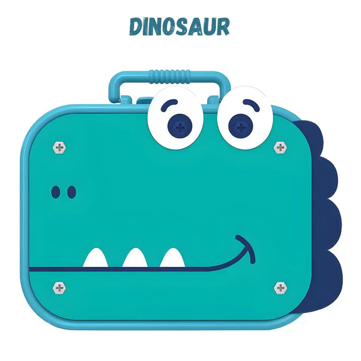 CraftyGo Montessori Portable Craft Kit for Kids Creative Learning and Play