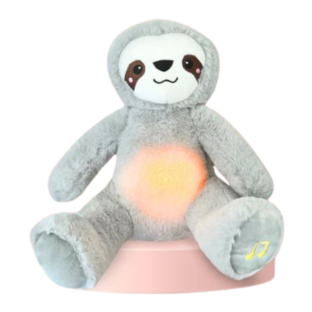DreamPulse Soft Breathing Plush Toy with Music for Babies 6+ Months