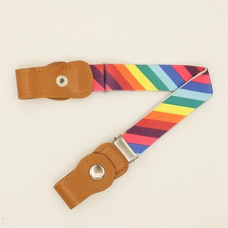 FlexiFit Kids Elastic Belt for Comfortable Adjustable Fit Without Buckles